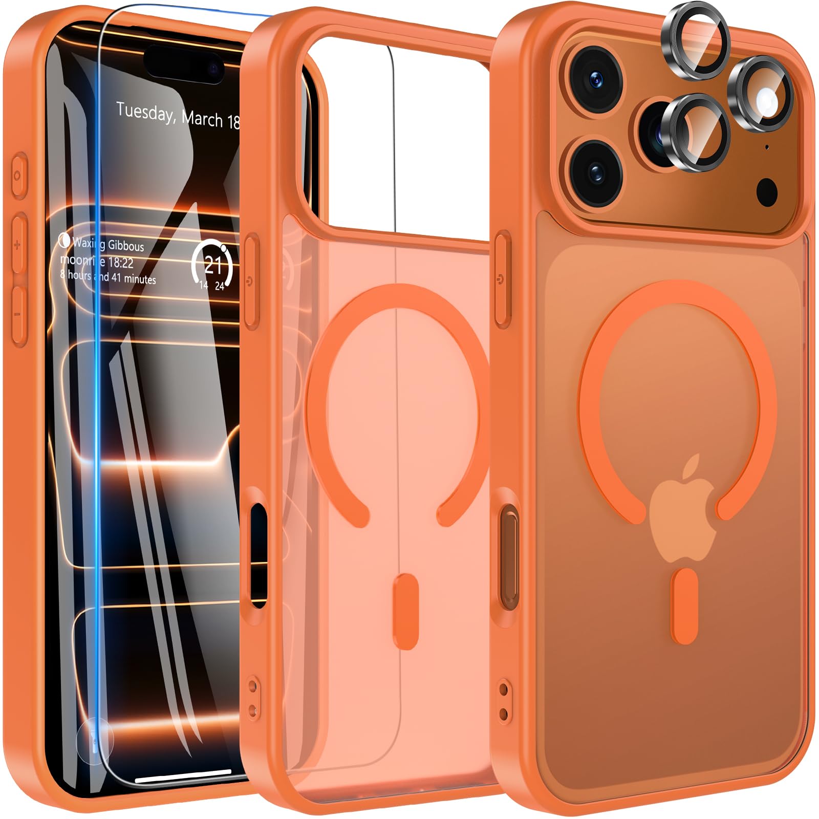 Amazon.co.jp: Hensinple iPhone 17 Pro ケース ガラスフィルム カメラ