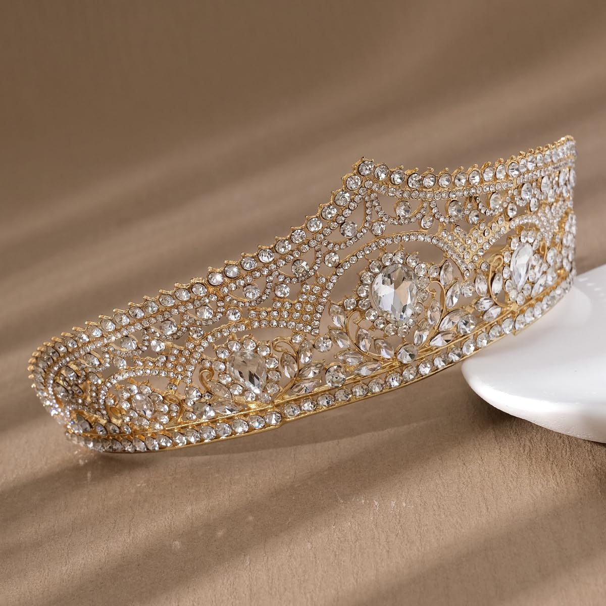 Diademi e corone da donna, diadema da sposa in cristallo per donne, corona reale, diadema principessa per sposa, compleanno, laurea