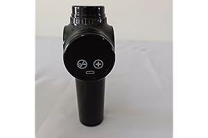 Black Vibrating Muscle Massage Gun