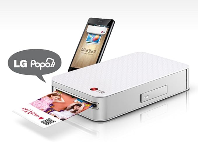 Amazon.com: LG Pocket Photo PD221 Plata Mini de la impresora móvil para  Android Smartphone : Electrónica