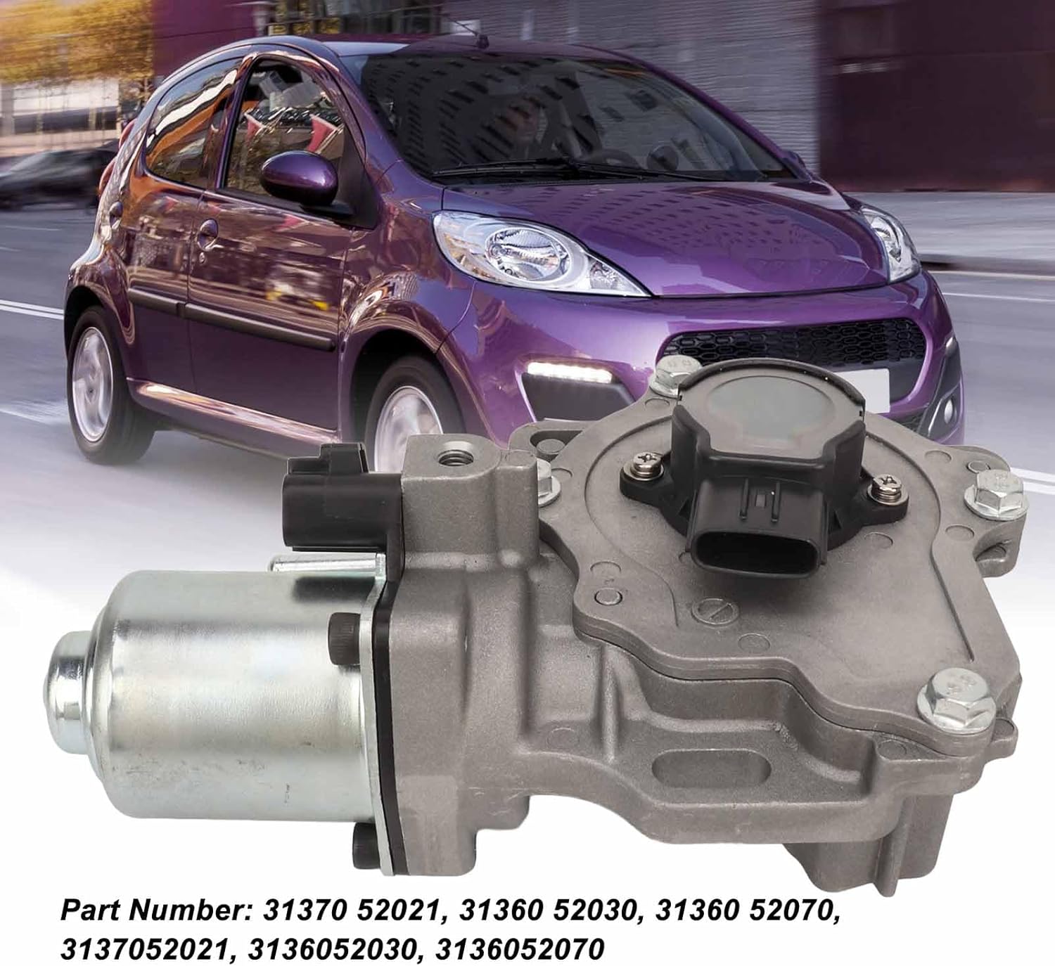 Keenso Clutch Actuator, Applicable for 107 and C1 Metal Construction OE Replacement Improves Driving Retrofit