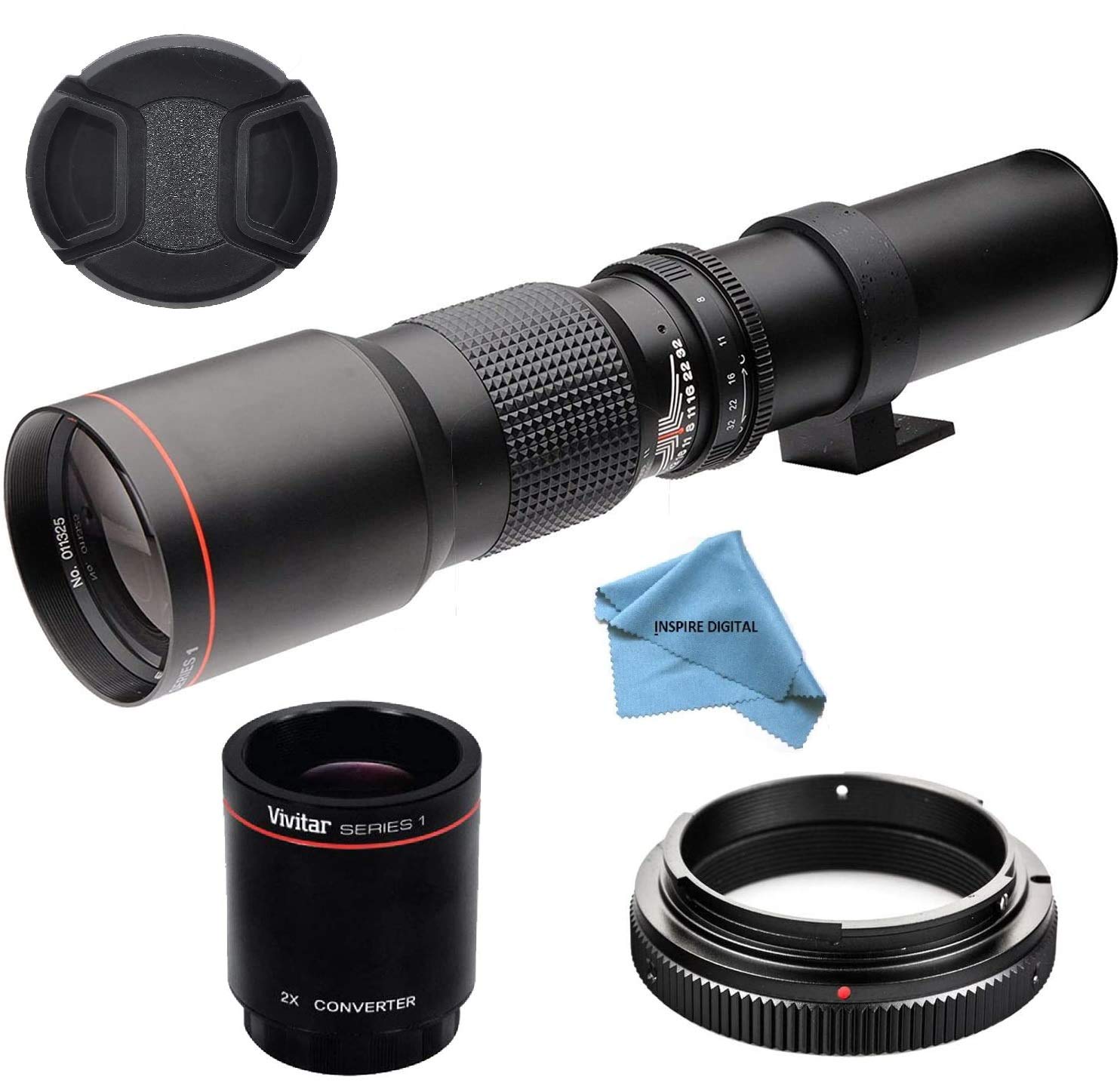 新品‼️CANON用　超望遠ズームレンズ500mm-1000mm‼️ Amazon.co.jp: Inspire デジタルハイパワー 500mm/1000mm f/8 手動望遠