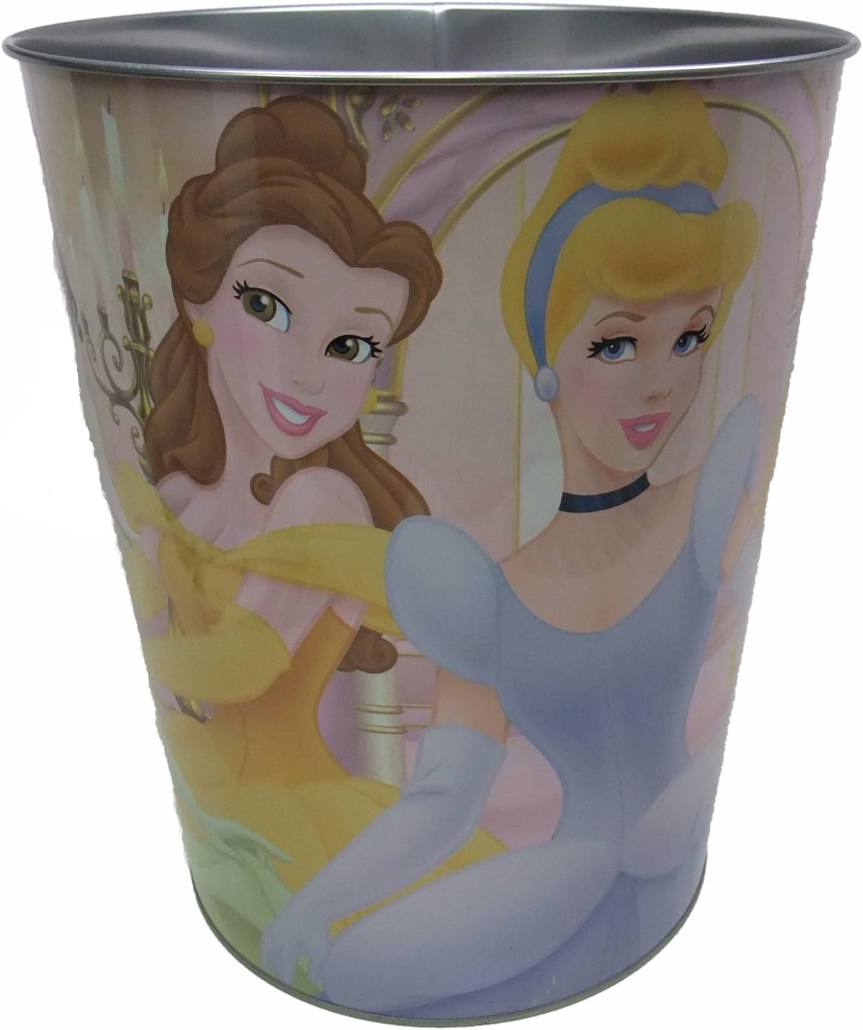 Metal Characterized Trash Can for Kids Rooms (Disney Princess')