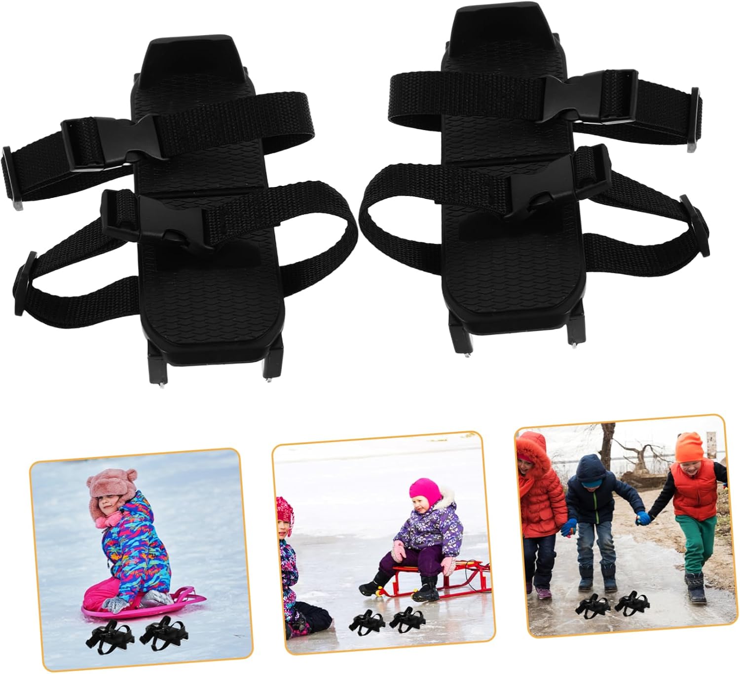 Boys' Ice Skates Toddler Freestyle Adjustable Skates Boys and Girls' Training Shoes Secure Fit Plastic Steel Youth Hockey Skates