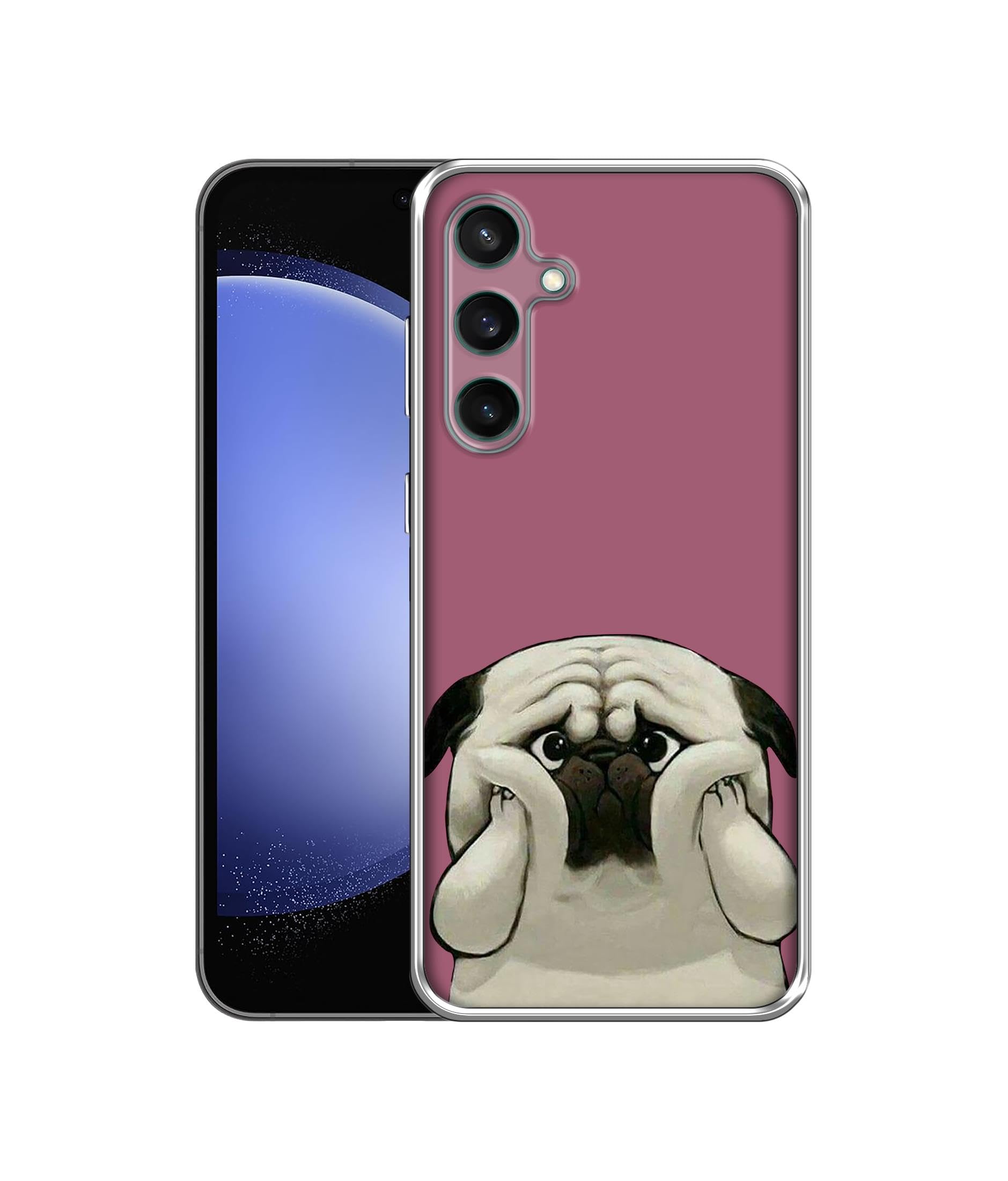 Casotec Cute Pug Holding Big Cheeks Printed Silicon Soft TPU Back Case Cover for Samsung Galaxy S23 FE 5G (B0CRF4BP38) Amazon Price History, Amazon Price Tracker