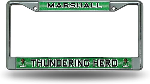 Miniatura 50 de Rico Industries NCAA 12 x 6 pulgadas, accesorio de automóvil cromado plateado brillante para automóvil/camión/SUV