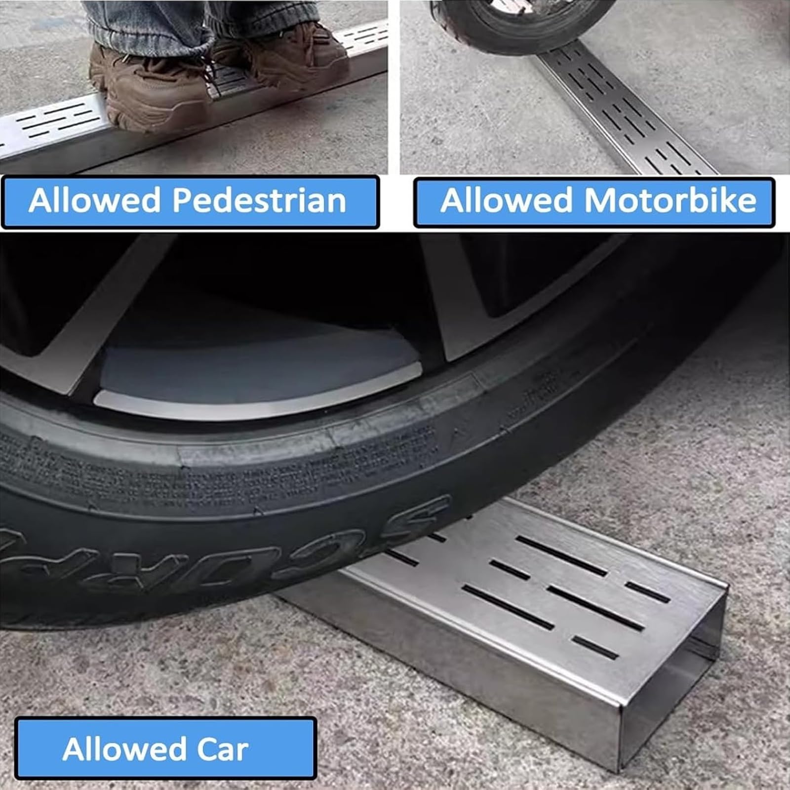 Kanał odpływowy z tarasu basenowego, zestawy do odwadniania rowów betonowych na zewnątrz z rusztem, wąska rynna liniowa do patio ze stali nierdzewnej(H5*W7CM/H1.97*W2.76IN)