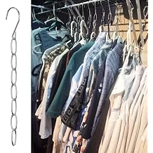 10-Pack Space Saving Hangers, Heavy Duty Closet Organizer