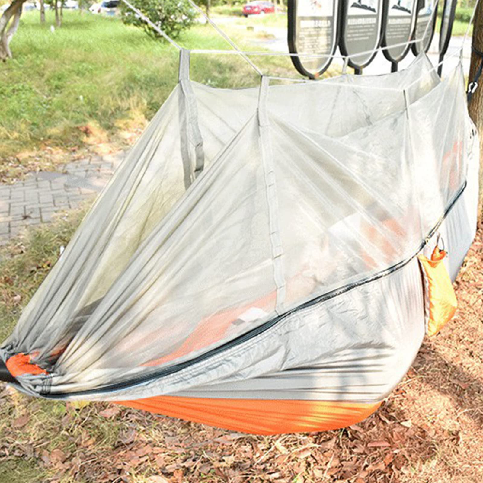 amaca da campeggio, Rete anti-campeggio da 260 cm × 140 per esterni patio cortile viaggi giardino
