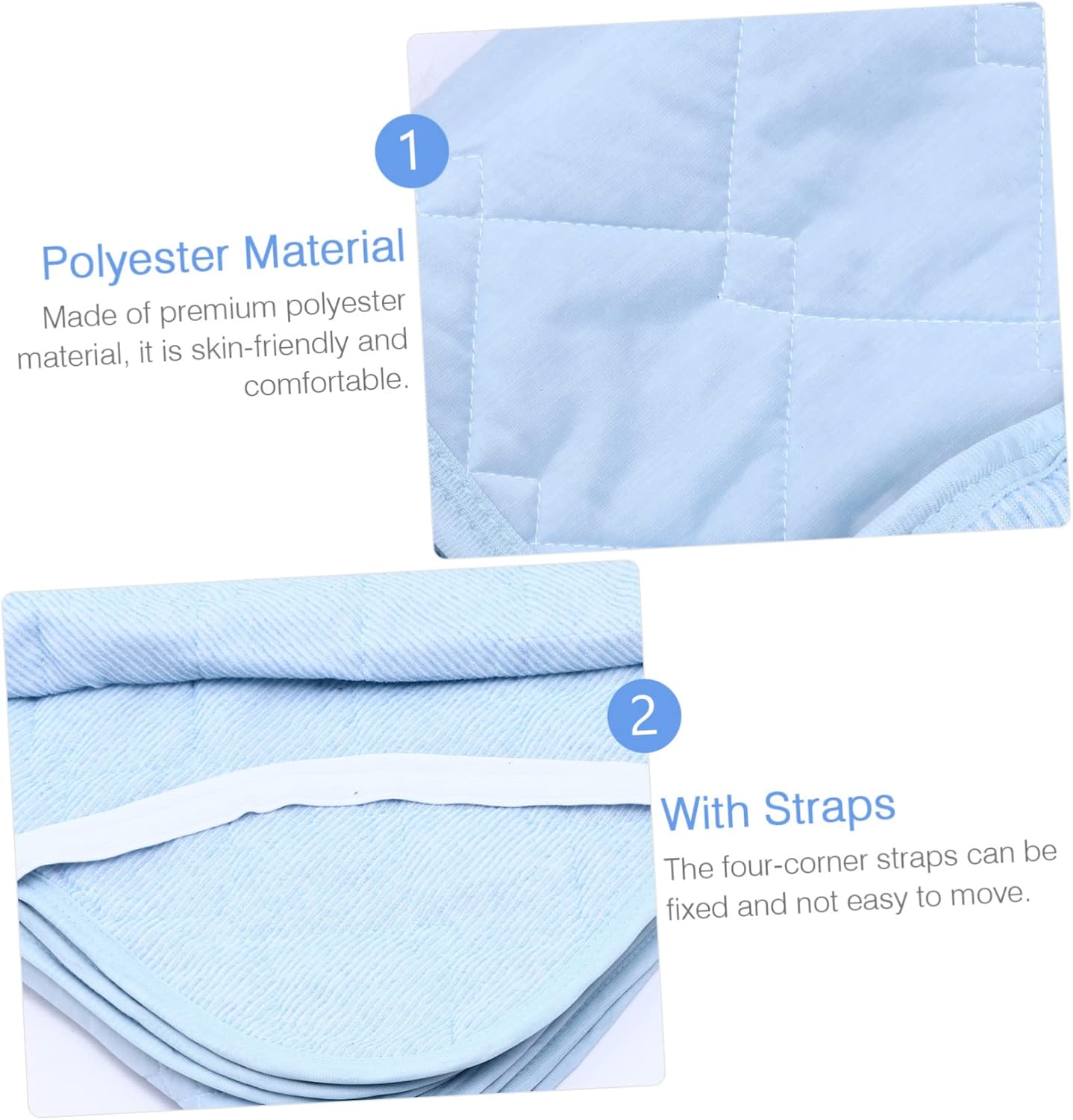 Mikinona Silk Mattress Pad Foldable Breathable Bed Mat for Air Conditioning Soft for Hot