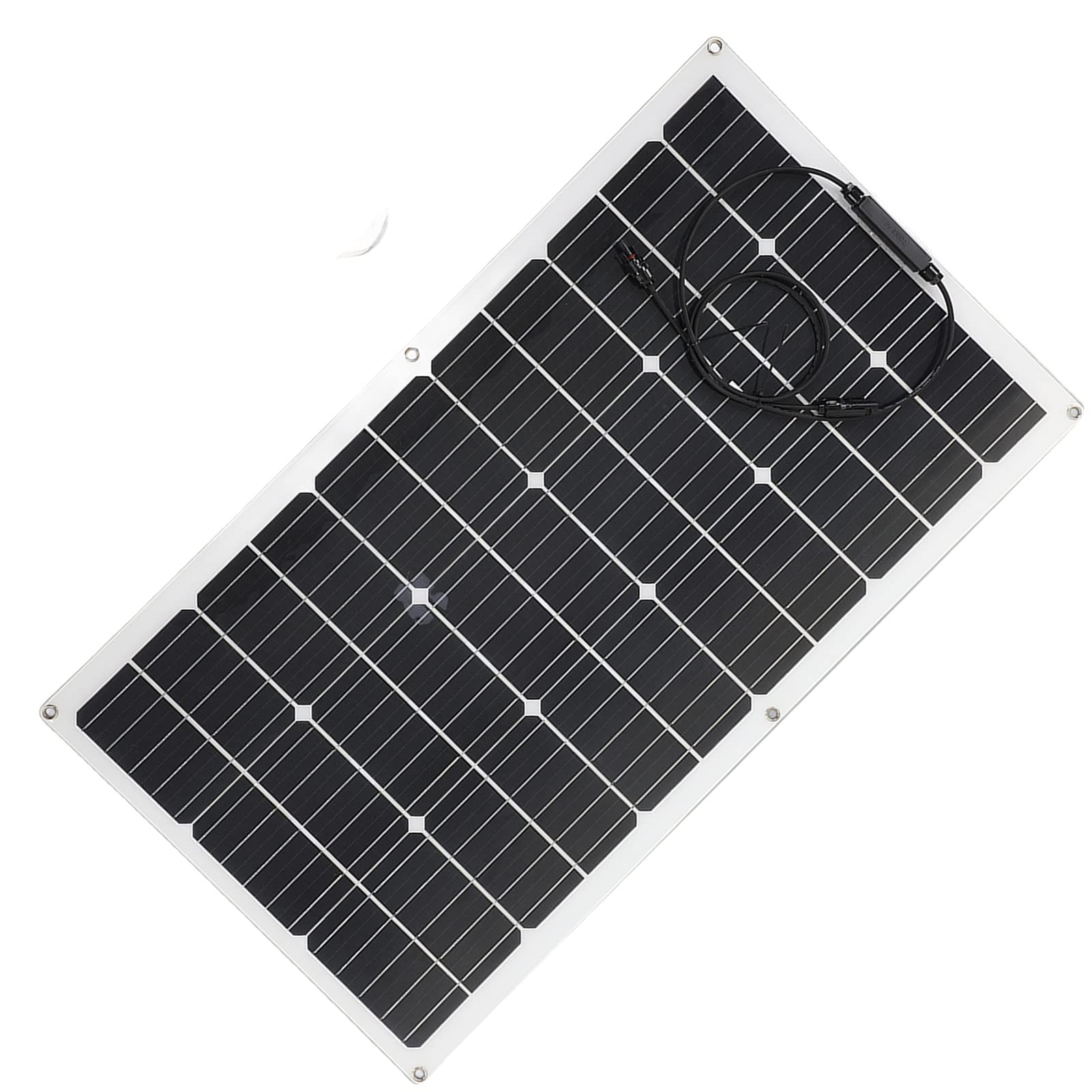 Amazon | 90W フレキシブルソーラーパネル、屋外用ケーブル付き太陽光
