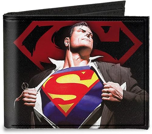 buckle-down lona portafolios uperman ForeverClark kent-superman accesorio