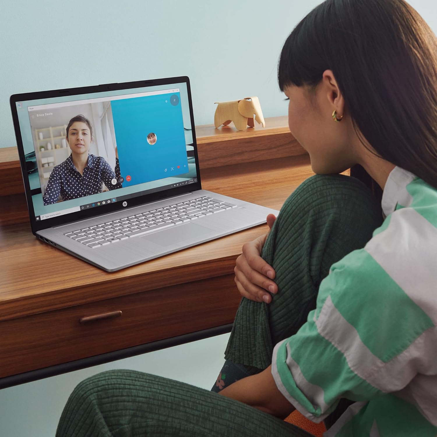 HP 2025 17-inch Laptop Computer, Intel 8-Core i3-N305, 17.3" HD+ Display, Windows 11 Pro, 32GB RAM, 1TB SSD, Wi-Fi 6, Numeric keypad, HDMI, for Business & Student, w/BWE Accessories