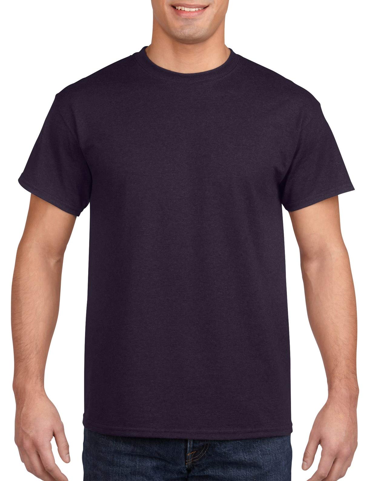 Heavy Cotton 100 Cotton Tshirt G500 BlackBerry XL