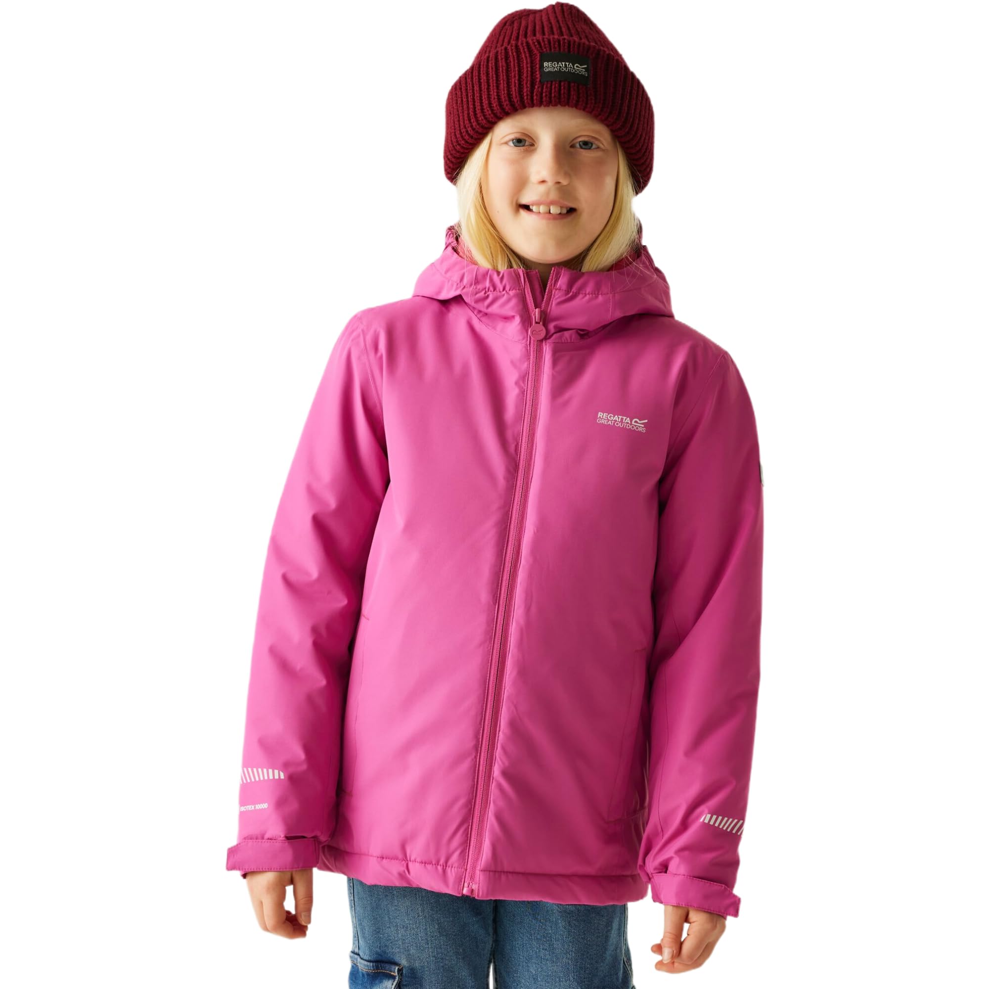 Regatta Unisex Kids Rose Waterproof Jacket For Children Hurdle