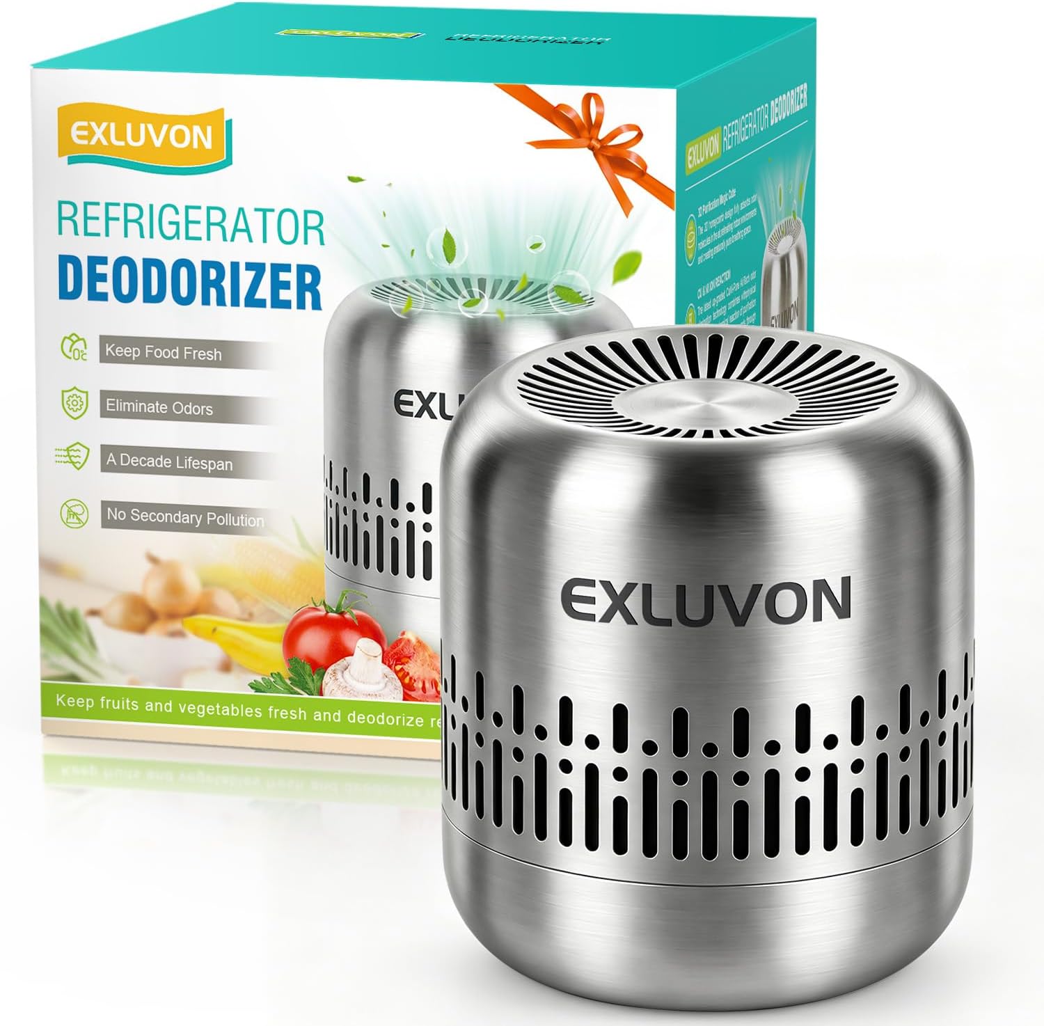 Refrigerator Deodorizer, Up to 10 years, Freezer Odor Eliminator