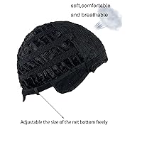 Vista 6 de Pelucas largas en capas para mujer, cabello mixto marrón con reflejos, pelucas con flequillo, longitud hasta el hombro, peluca sintética