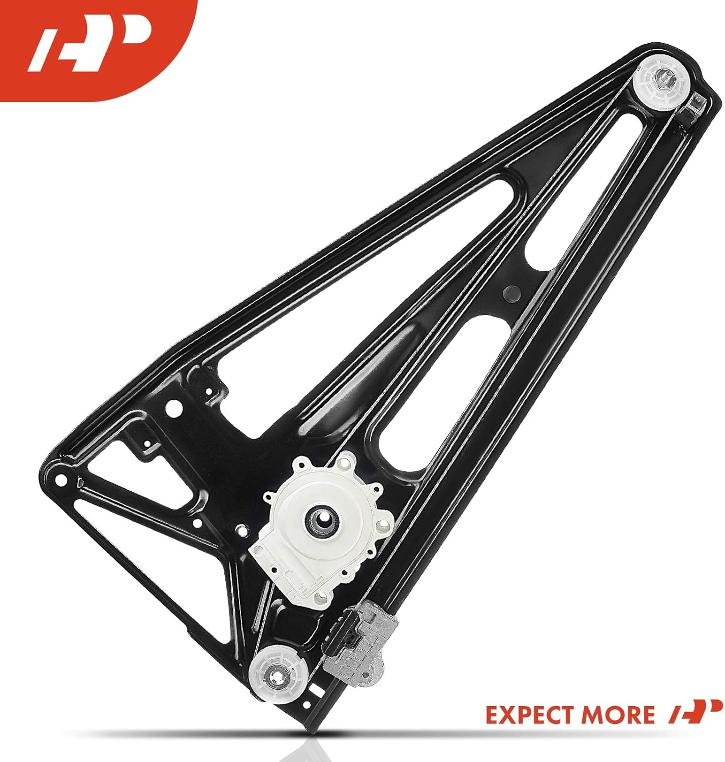 A-Premium Power Window Regulator Without Motor Compatible with BMW 740i 1995-2001 740iL 1995-2001 750iL 1995-2001 Without Anti-Theft Glass Rear Passenger Side