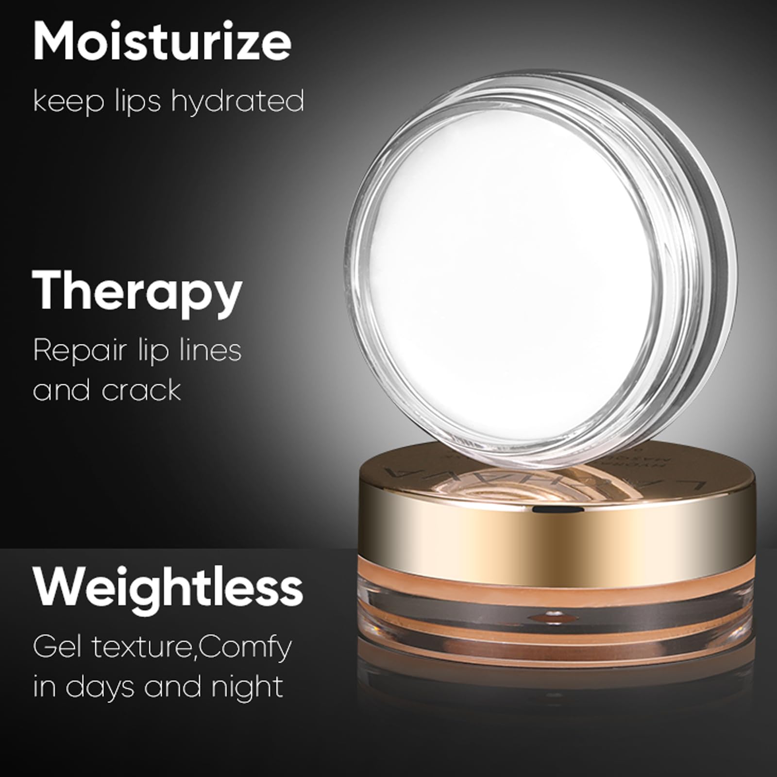 Kit De Soin Des Lèvres Hydratant, Gommage Et Masque De Sommeil Réparateur
