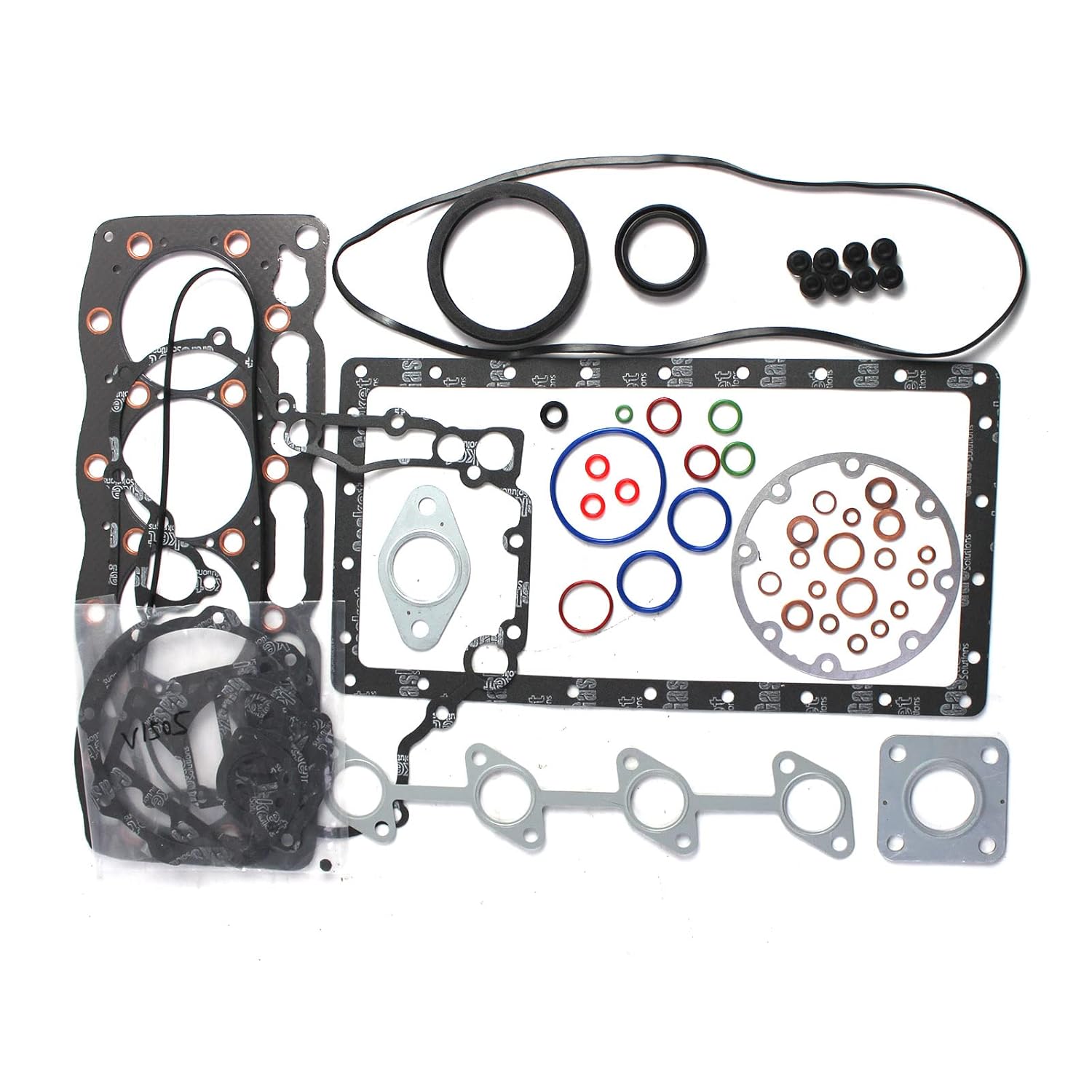 V1505 Engine Full Gasket Kit with Head Gasket 16285-99352 for Kubota V1505 V1505T V1505E V1505D Engine Excavator Tractor Engine Rebuild Kit Aftermarket Parts