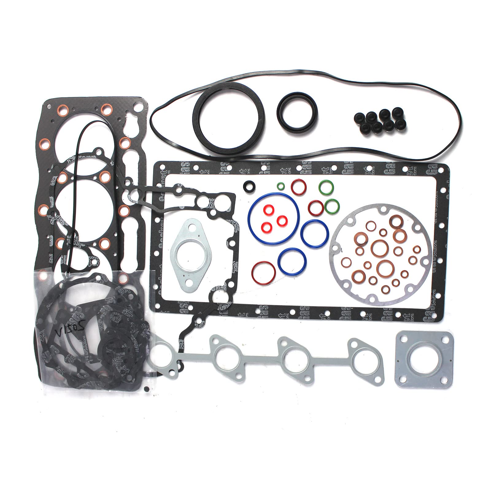 Otobaijeni V1505 Engine Full Gasket Kit with Head Gasket 16285-99352 for Kubota V1505 V1505T V1505E V1505D Engine Excavator Tractor Engine Rebuild Kit