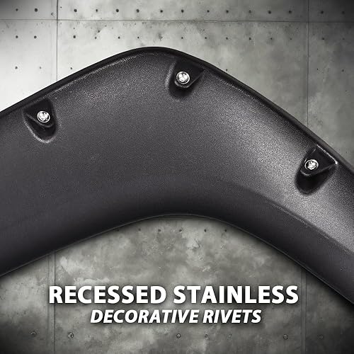 Miniatura 5 de G-PLUS Guardabarros compatibles con Chevy Silverado 1500 2007-2013Silverado 2500HD 3500HD 2007-2014 Fleetside 78.0 pulgadas97.6 pulgadas de largo