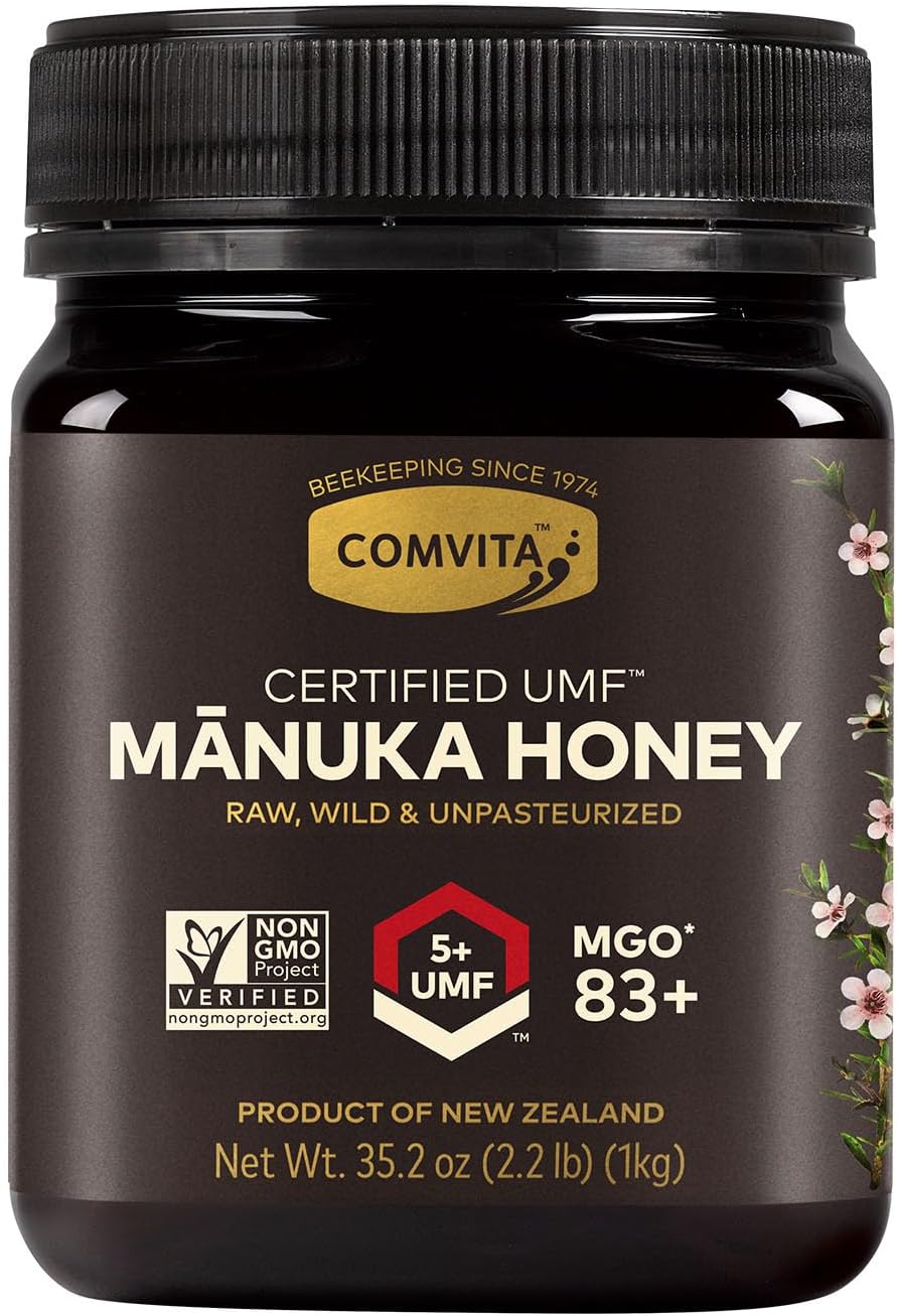 Certified UMF 5+ Raw Manuka Honey - 35.2oz