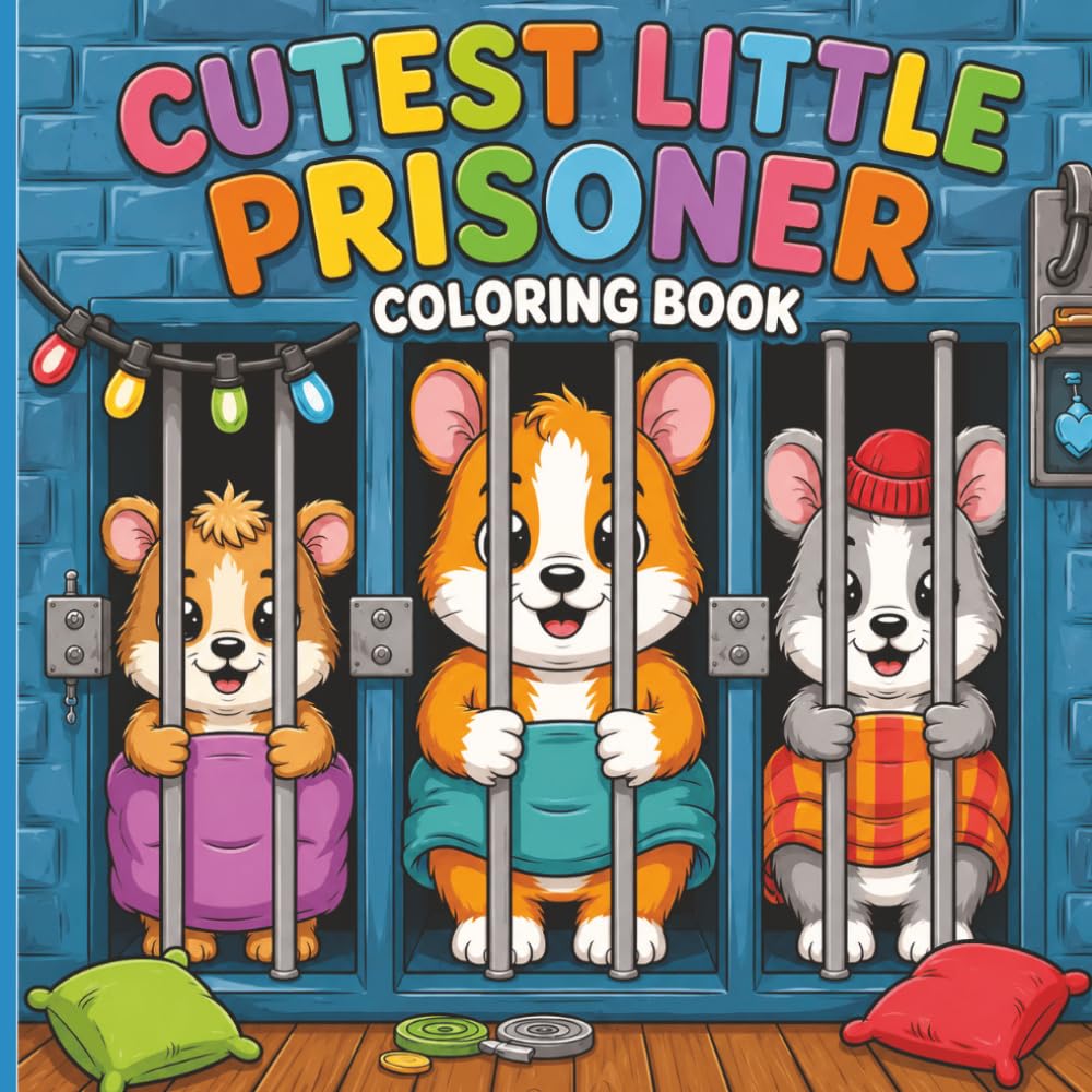 Cutest Little Prisoner Coloring Book