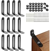 Furniture Anchors for Baby Proofing, 12 Pack, Black | Anti Tip Furniture Anchors Kit 450lb, Furniture Wall Anchor for Dresser, Cabinet & Bookcase, Baby, Pet & Earthquake Safety