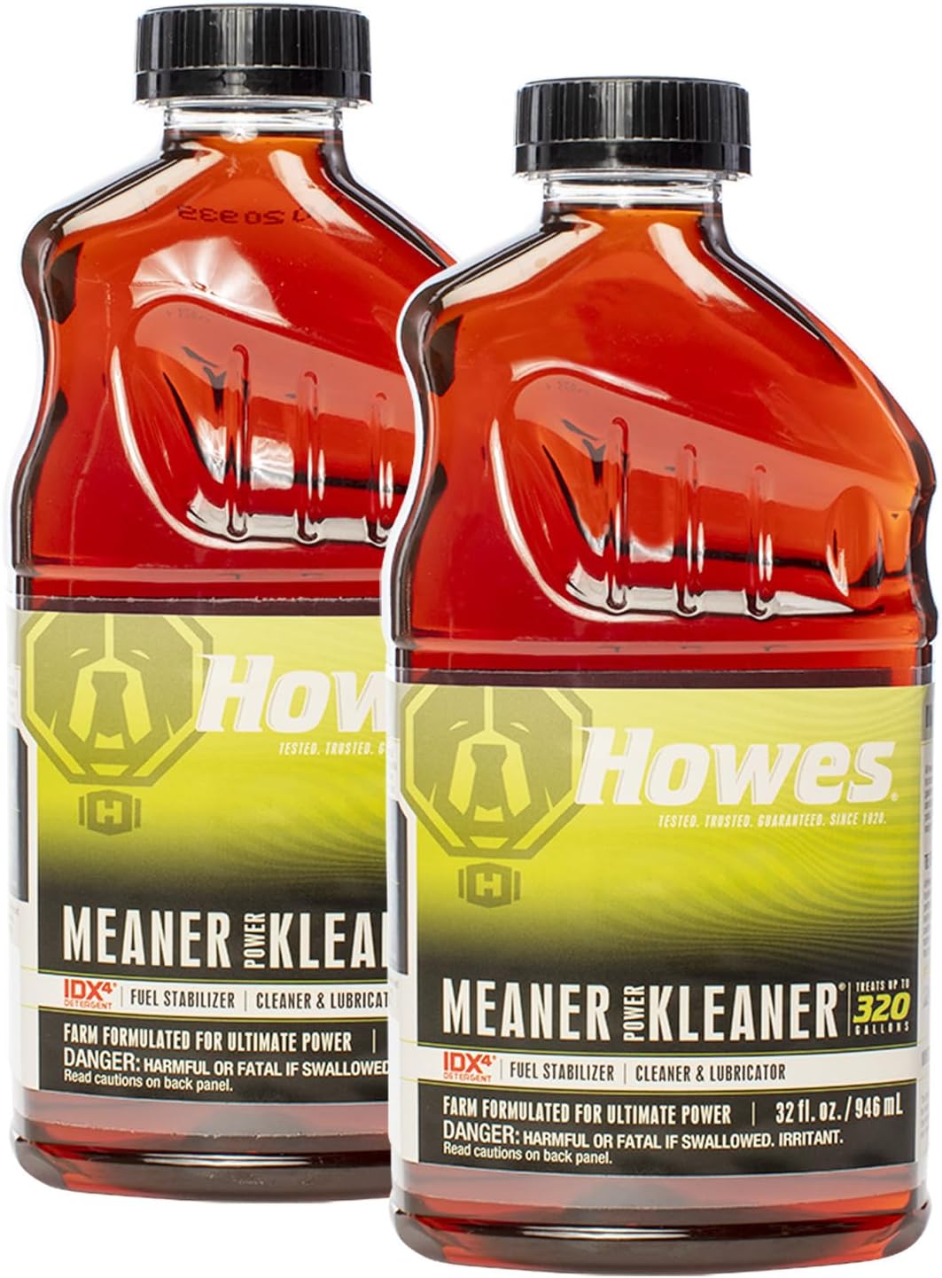 Howes Meaner Power Kleaner 32-ounce Fuel Stabilizer, Injector Cleaner, and Diesel Fuel Lubricator Casepack (Six 32oz Bottles)