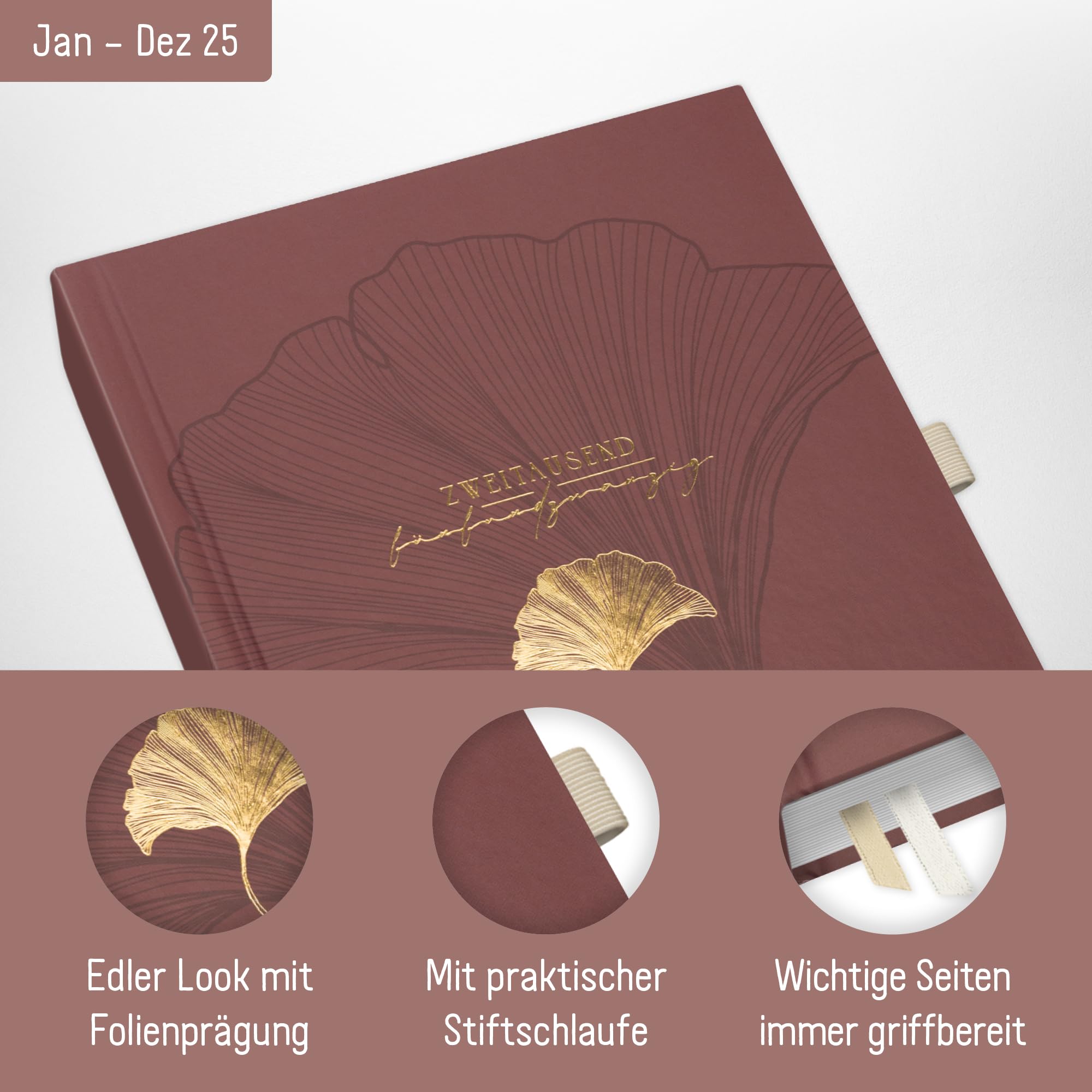 Häfft Organizer 2026 A5 - Tagesplaner Mit 1 Seite Pro Tag