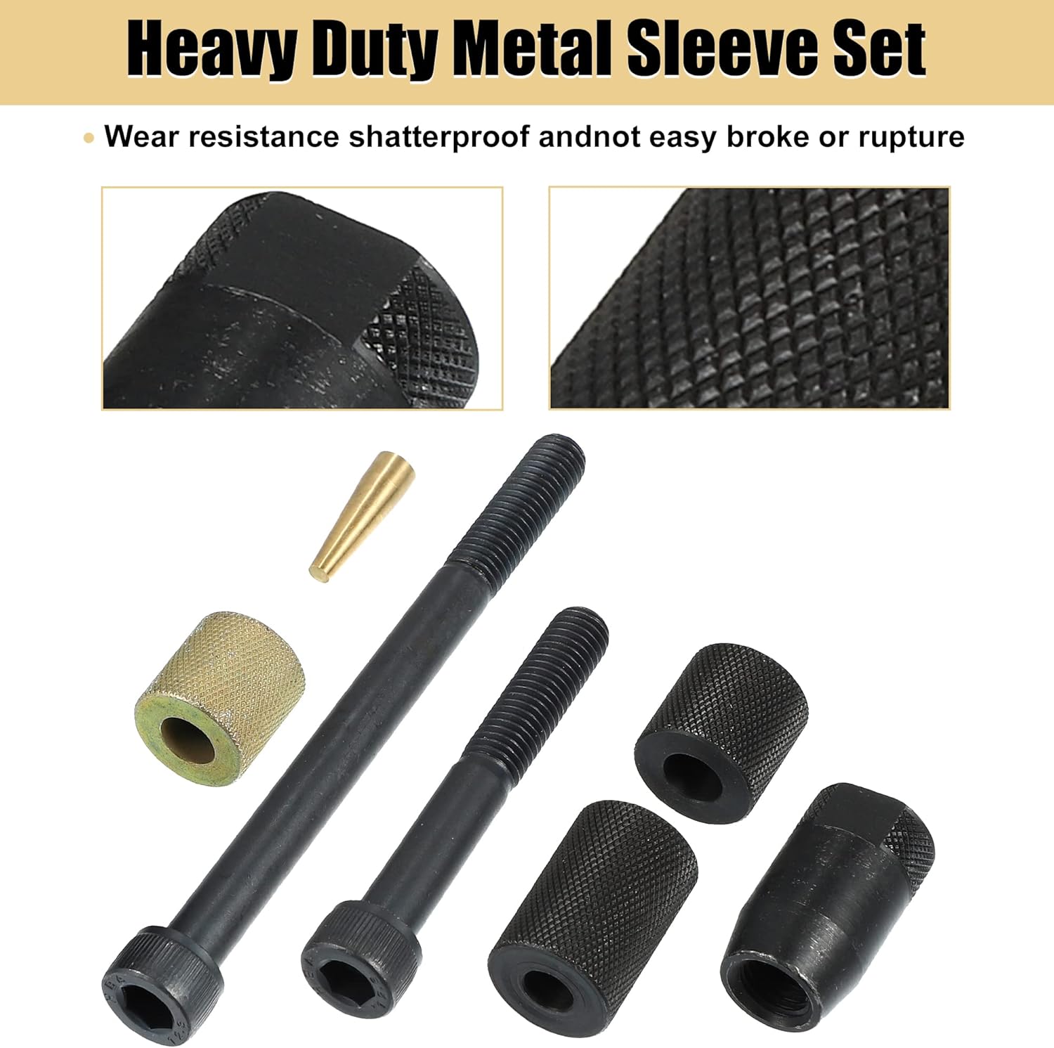 X AUTOHAUX 1 Set Injector Puller and Seal Installer Tools for BMW N14 N18 N54 N63 Engine for Mini Cooper N14 Engine 130192 130195 Fuel Injector Removal Installation Tool Kit Metal