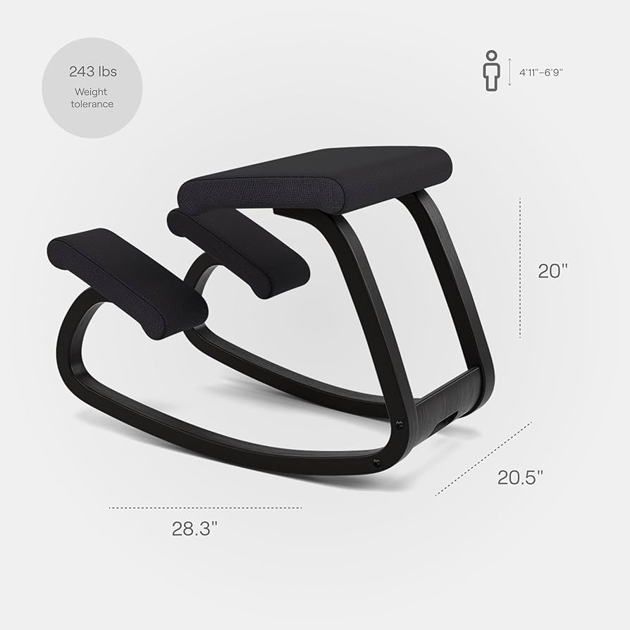 Amazon.com: Varier Variable Balans Original Kneeling Chair Amazon.com: Varier Variable Balans Original Kneeling Chair