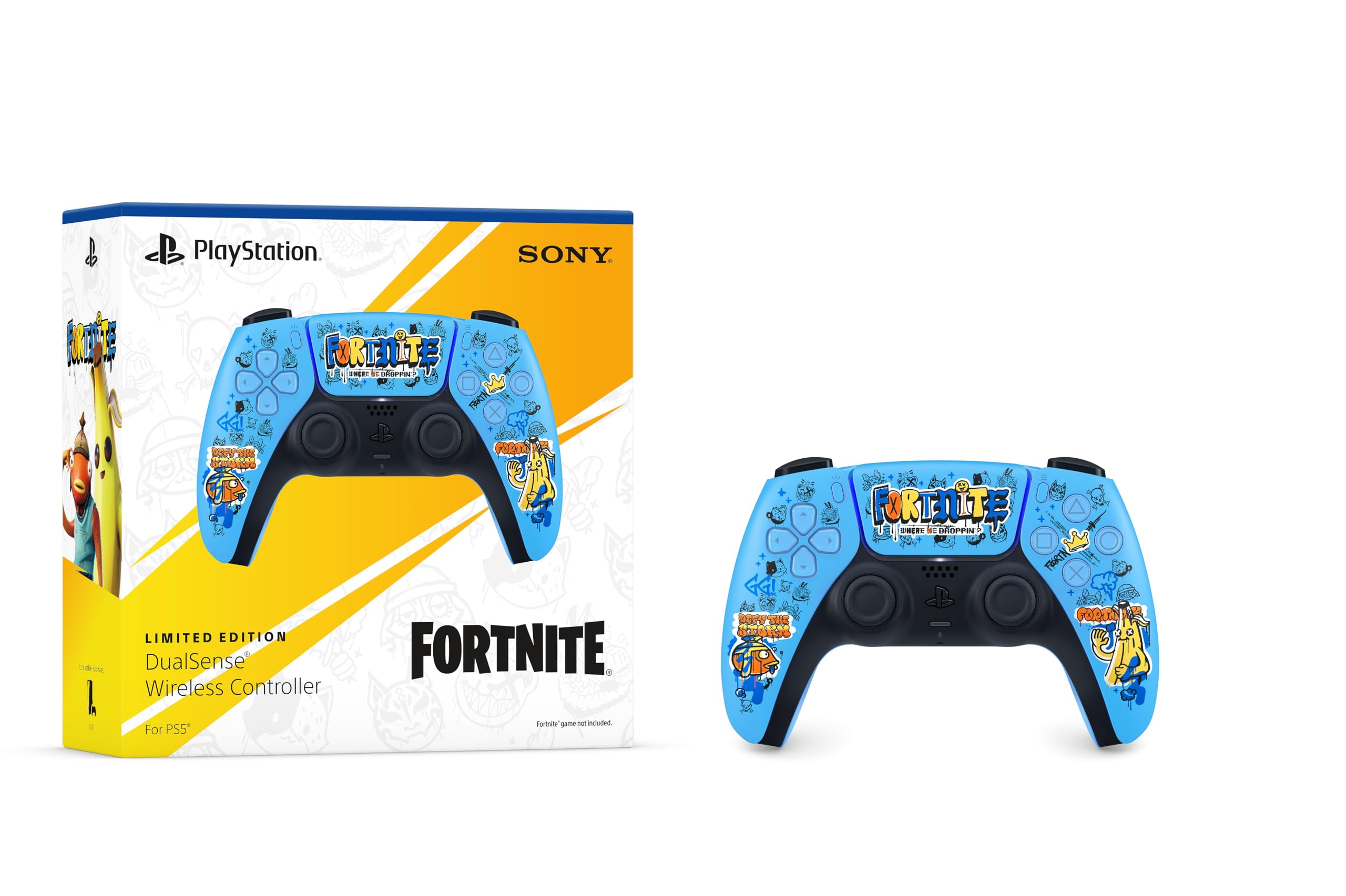 Controller wireless DualSense - Edizione limitata Fortnite - PlayStation