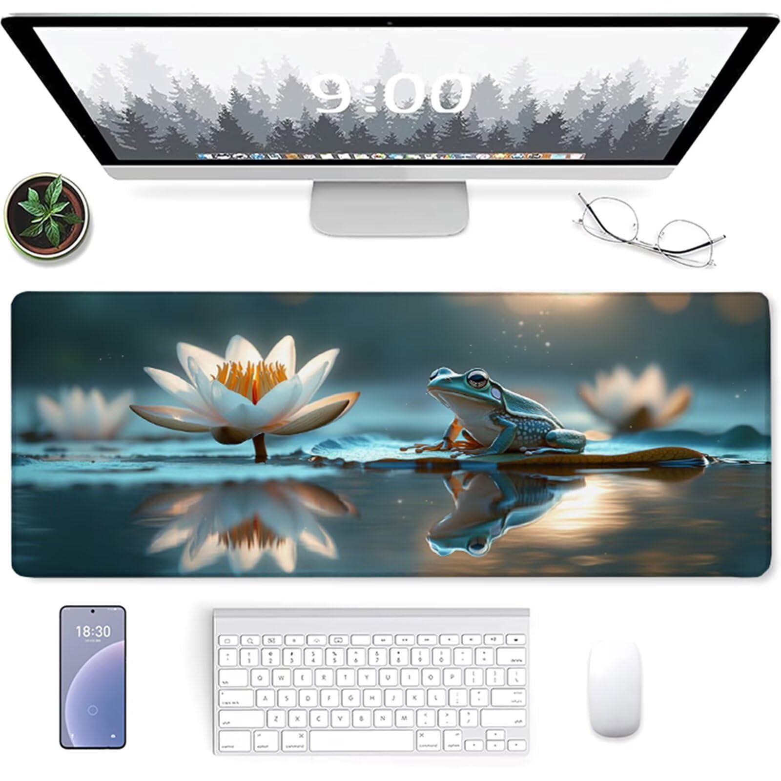 Podkładka pod mysz XXL dla zwierząt, podkładka pod mysz 1600 x 800 x 3 mm, podkładka pod mysz dla graczy ze szwami na krawędziach, pod ręką biurko dla graczy, akcesoria do gier, duża podkładka do gier