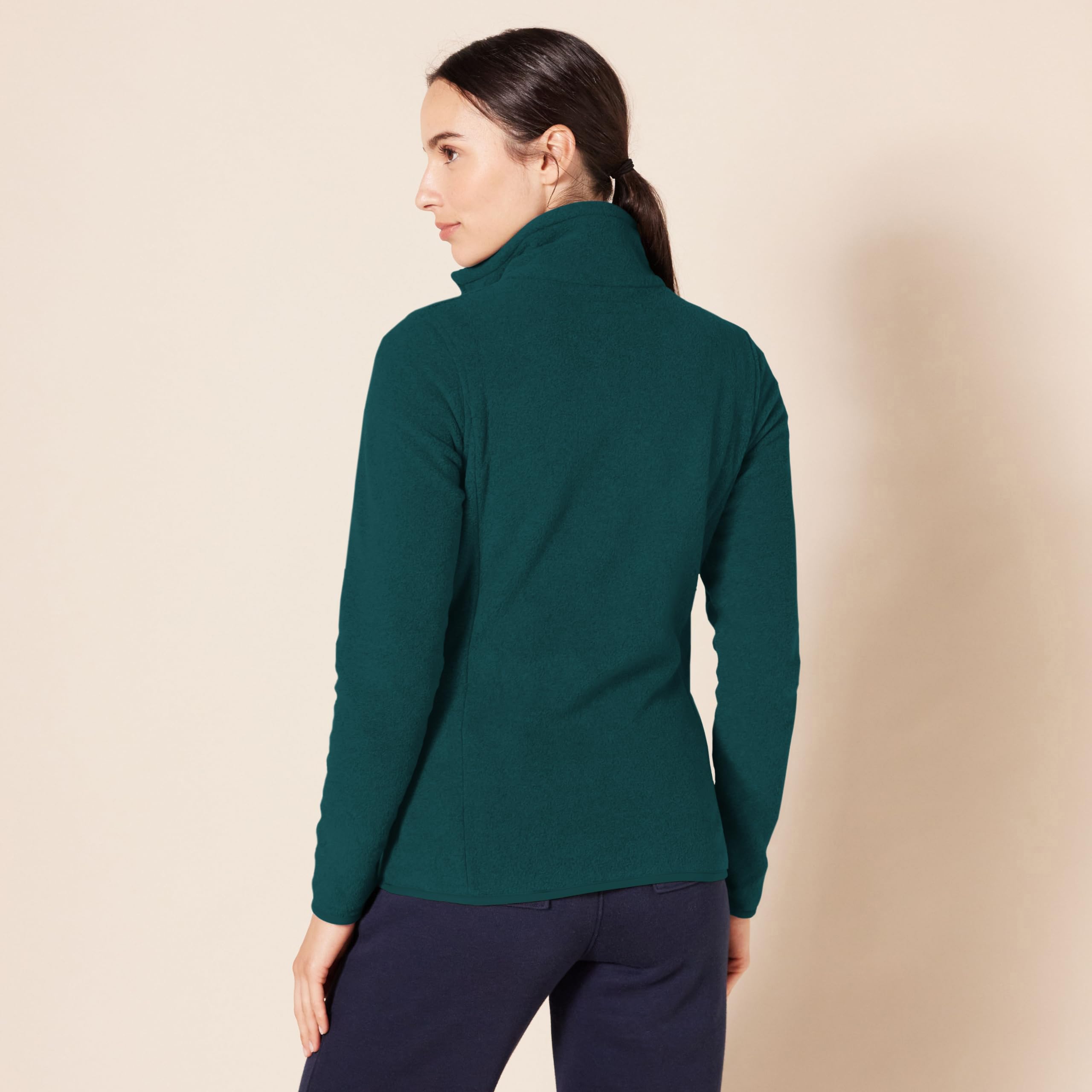 Amazon Essentials Donna Giacca in Pile Morbido con Cerniera Intera dal Taglio Classico (Disponibile in Taglie Forti)