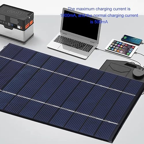 Miniatura 8 de Panel monocristalino del silicio de la alta tasa de conversión del cargador de batería solar para el uso amplio de la energía suficiente del teléfono