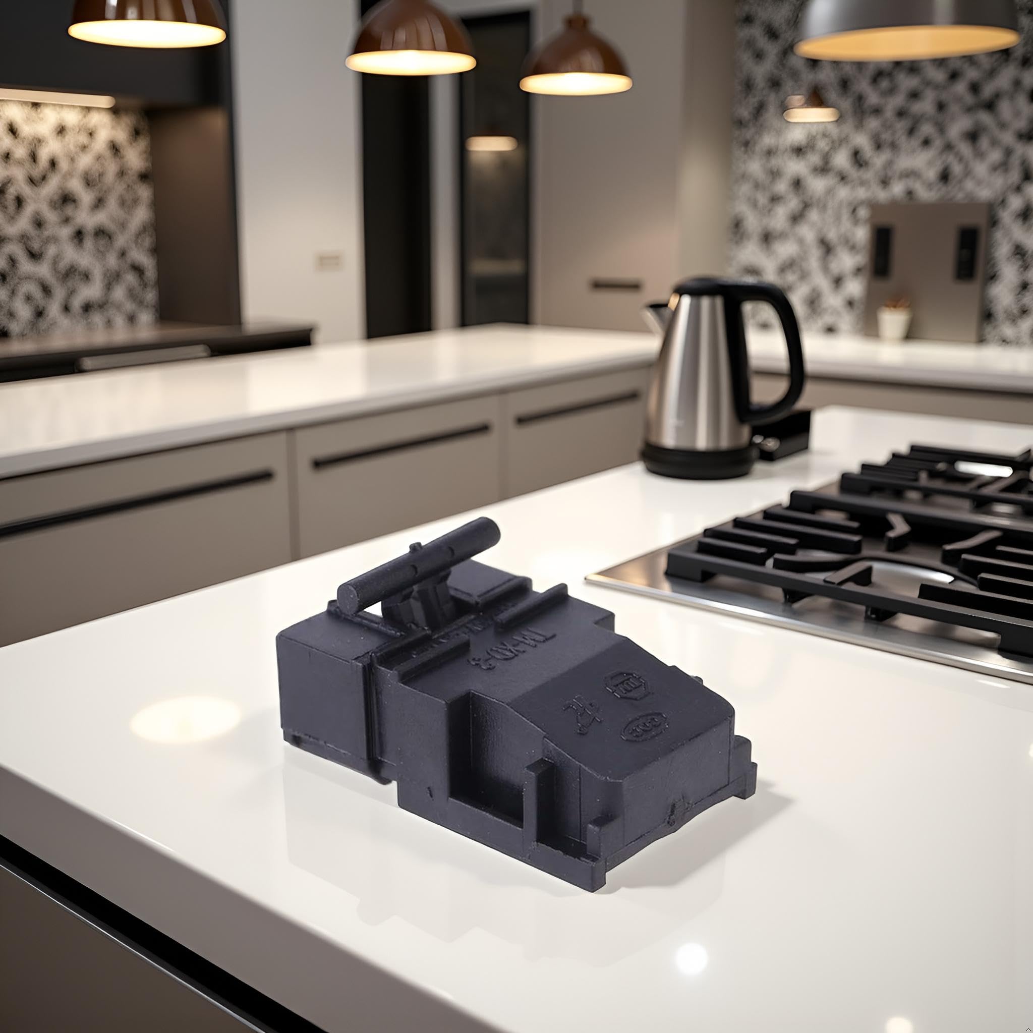 1 interruptor de termostato negro TM-XD-3 100-240V 13A Hervidor eléctrico de vapor, hervidores y máquinas de té, hervidores eléctricos 8