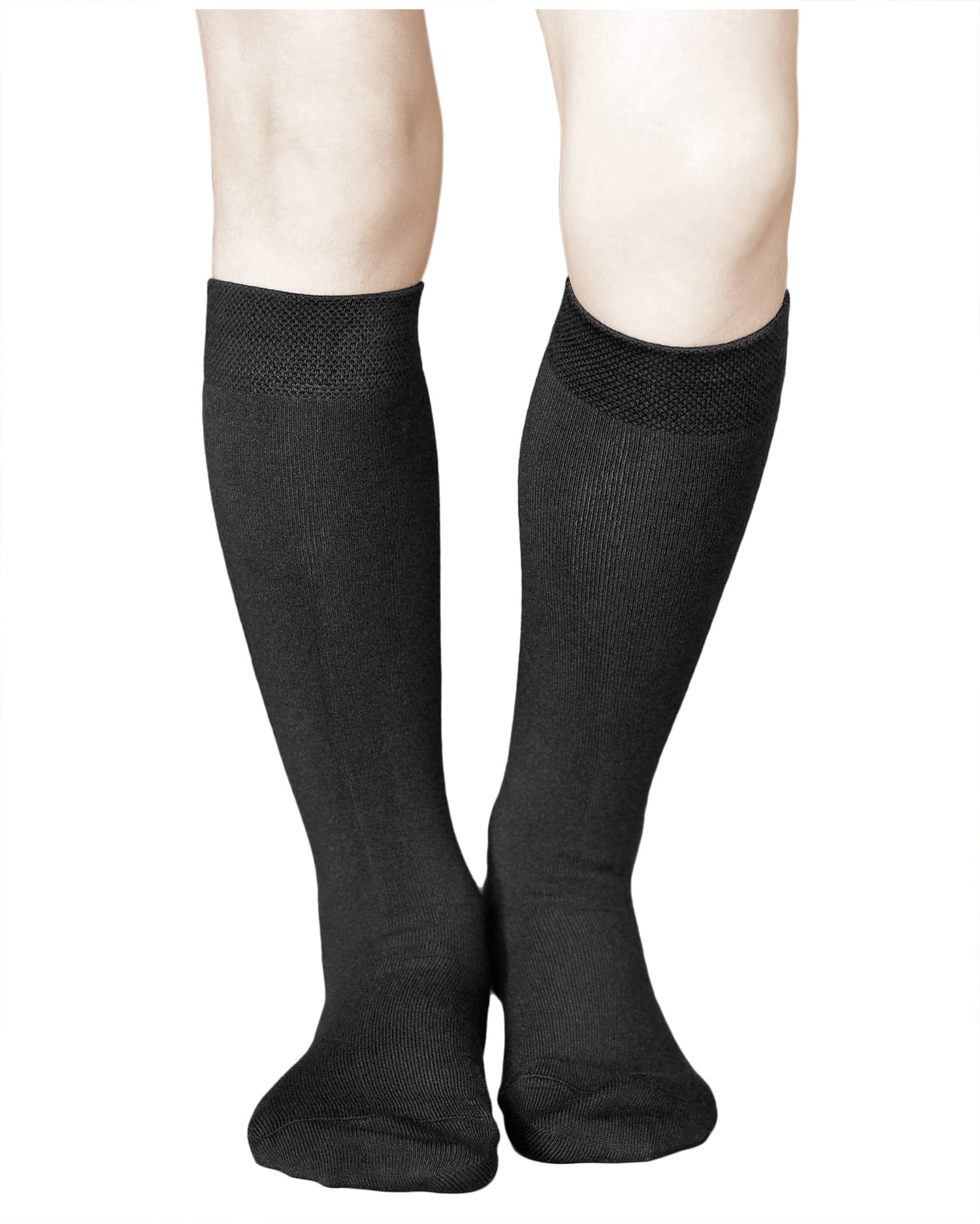 vitsocks Calcetines Largos Finos BAMBÚ Muy Suave Infantiles (3 PARES) Unisex Niño Niña