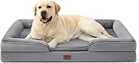 Vista 97 de Bedsure L Plus Cama ortopédica para perros grandes - Cama impermeable para perros y gatos, L Plus sofá de confort grande para perros con funda