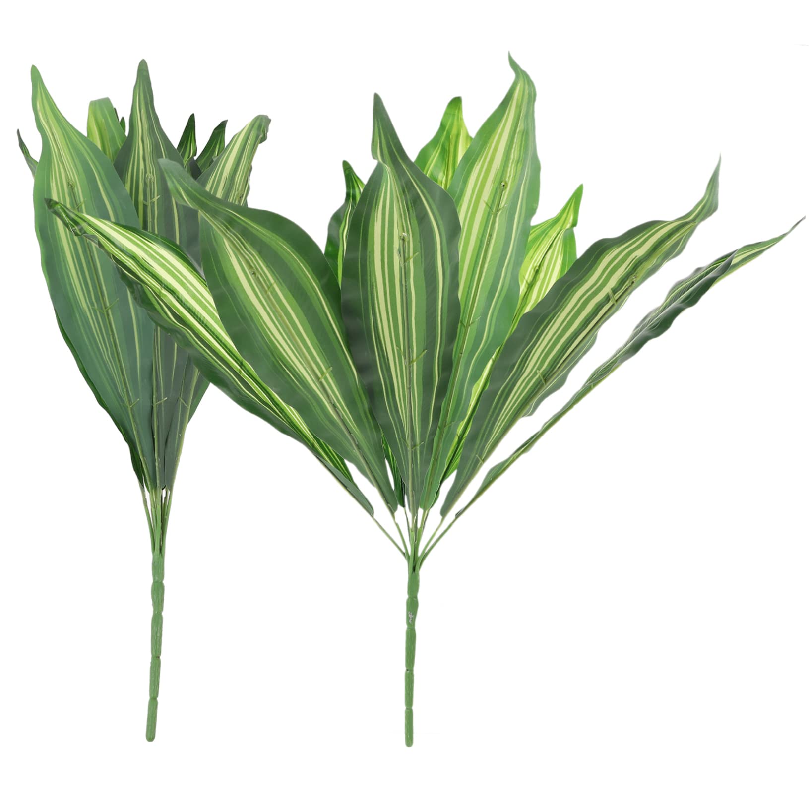 MAGICLULU 6pezzi Artificiali Sansevieria Decorazione e Spesse e Facile Innaffiature e Caduta