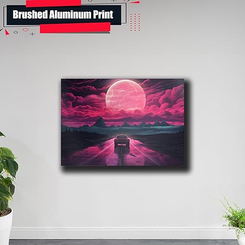 Miniatura 5 de Unique Synthwave Style Retro Art, 80s style art, framed poster print, guest room art, cool living room art, Wall Art poster, poster Prints