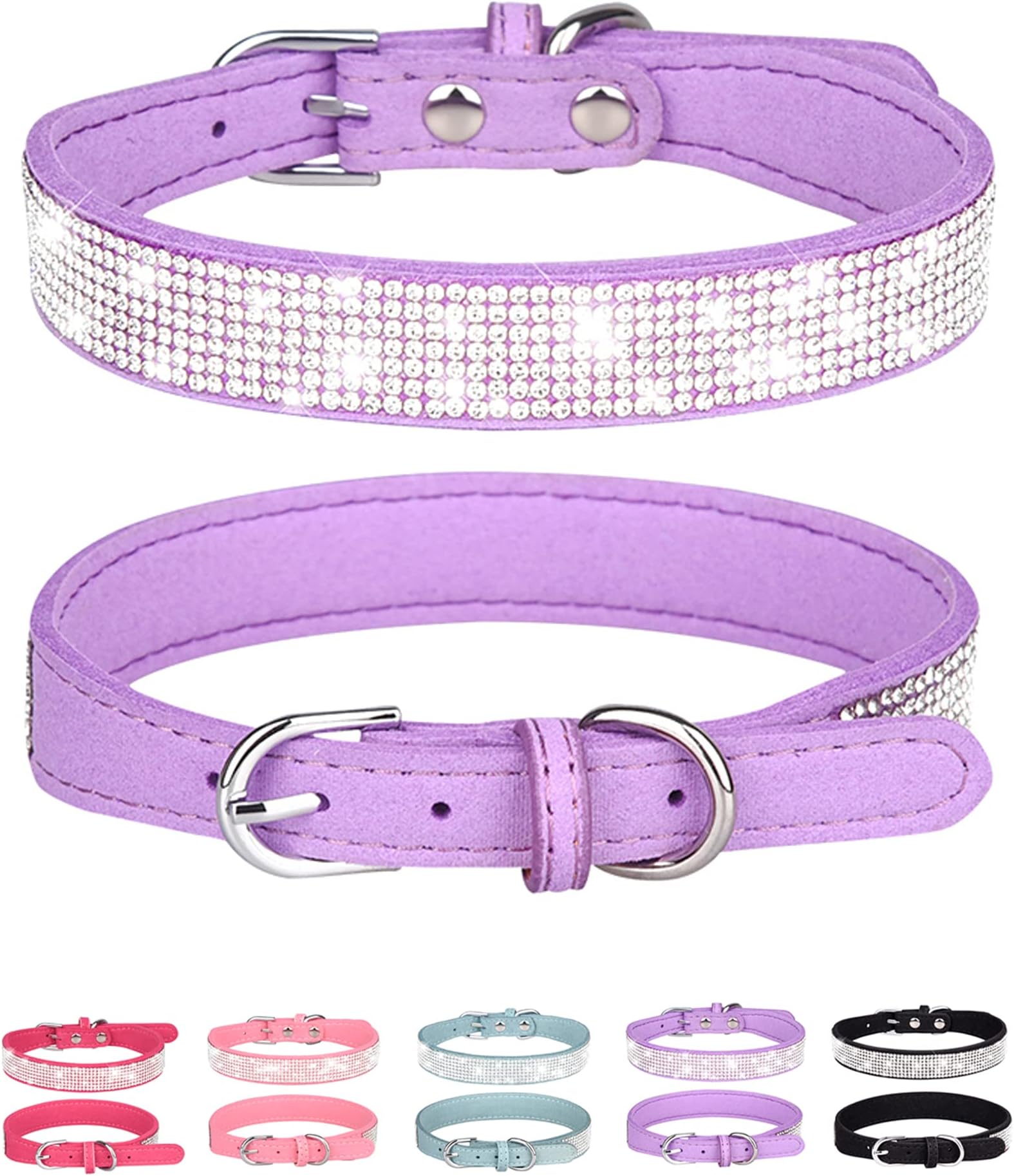 Petank Dog Collar for Small Medium Large Dogs，Small Dog Collar for Female Dogs
