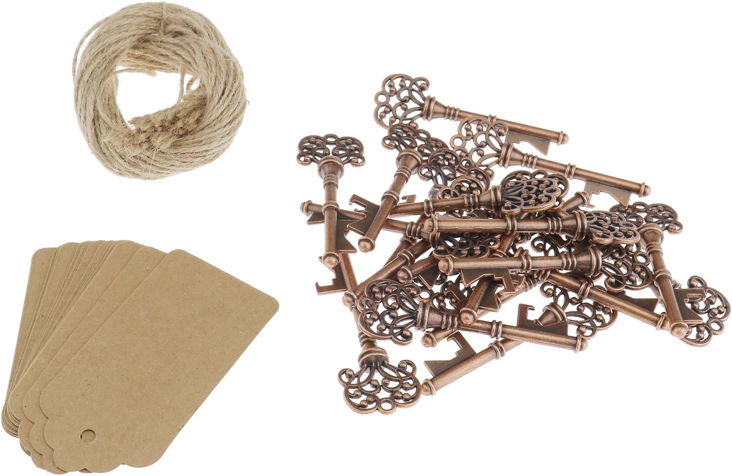 Portachiavi A Forma Di Chiave Ovale In Metallo B -Bagnara | Made In Italy - Foto 9