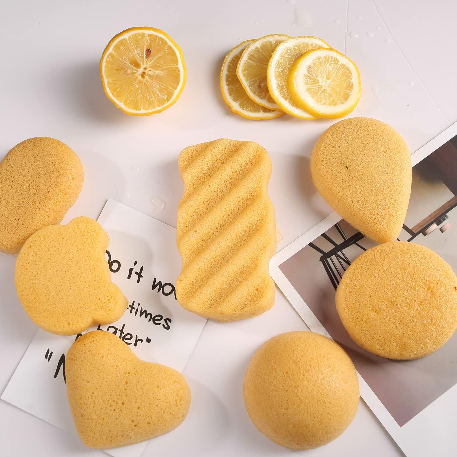 Konjac Sponge Face Scrubber for Men Women-Facial Cleansing Sponge with Activated to Clean Pores, Remove Impurities : Beauty & Personal Care