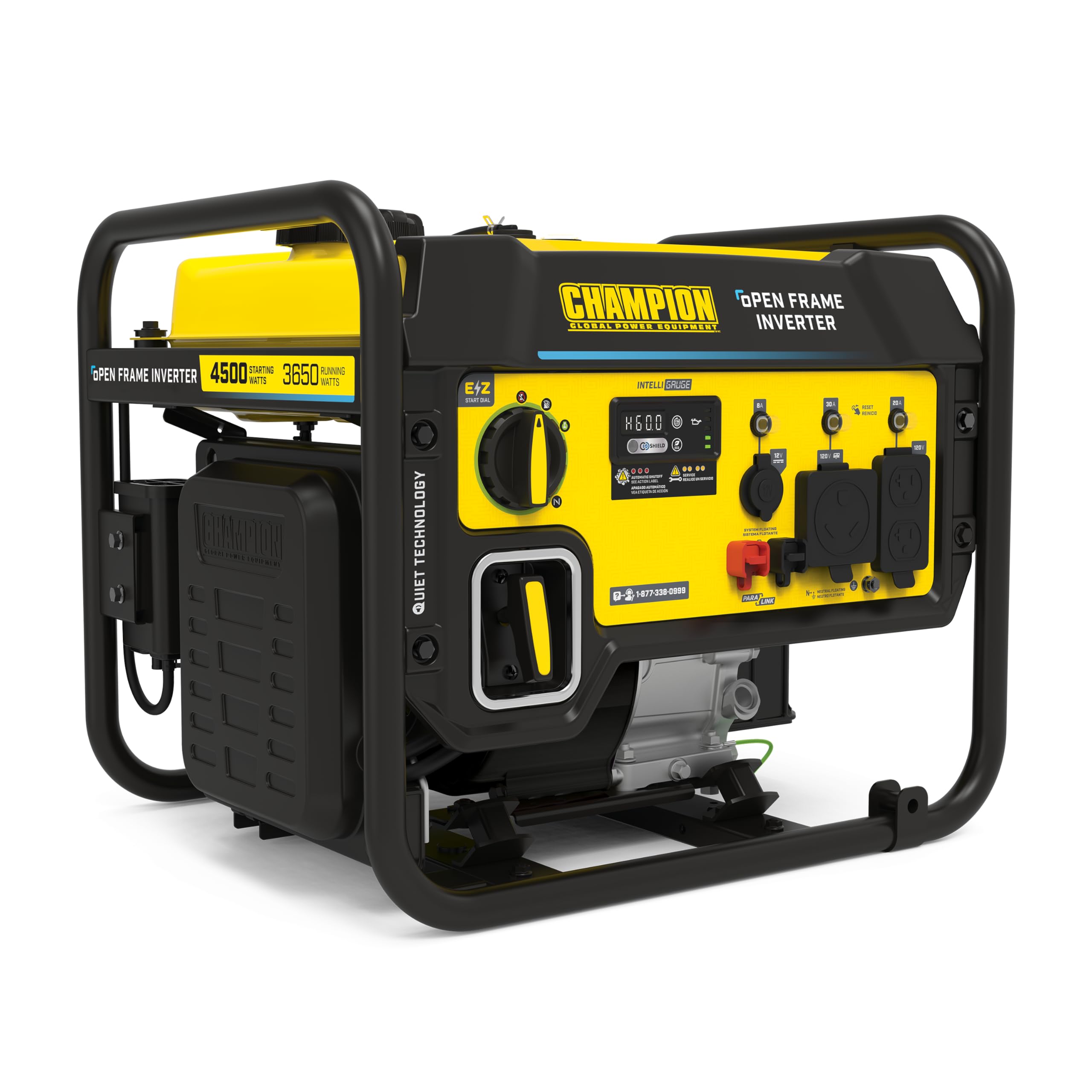 キンタ。Champion　2点 Champion 201049 - 3650 Watt Open-Frame Inverter Generator w