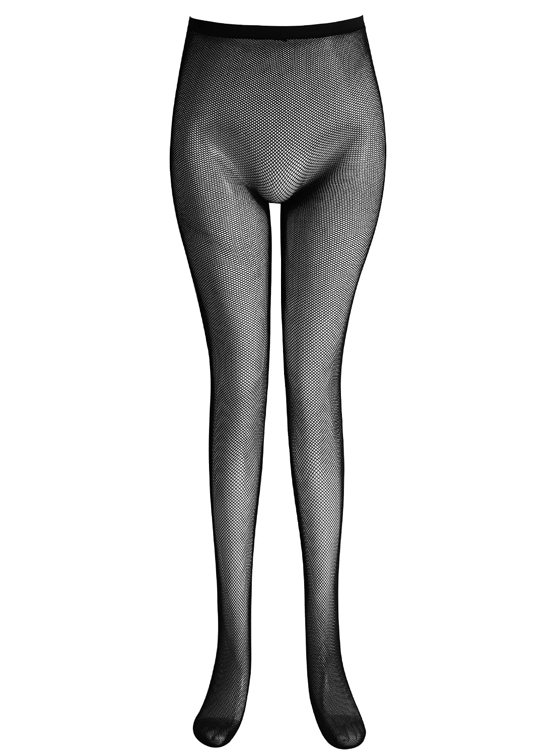 EDENIGHTPantyhose For Women Fishnets Stockings Sheer Tights Black