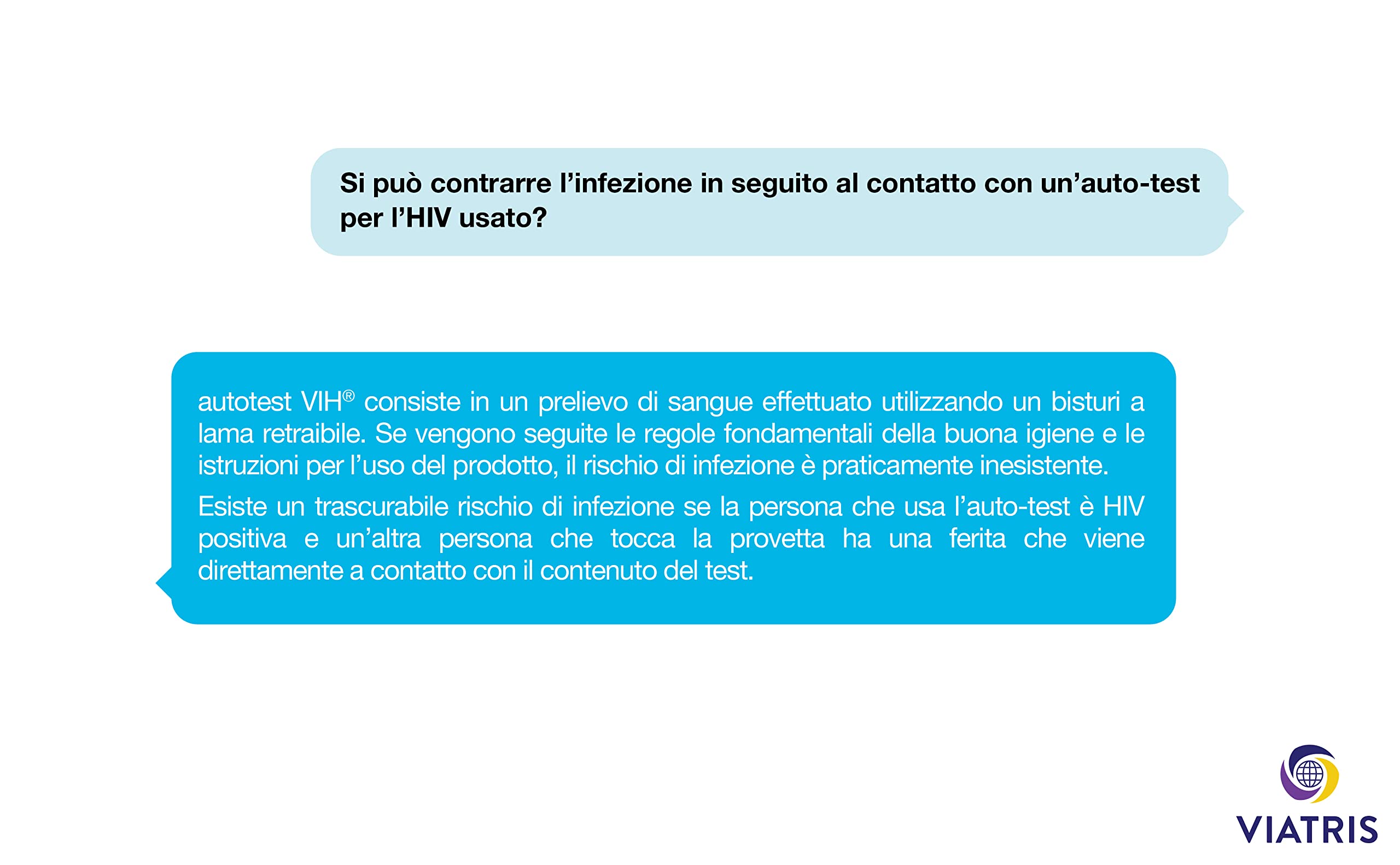 My Test Autotest HIV, Test Rapido Autodiagnostico per Infezione da HIV, Risultati in 15 Minuti, Facile da Usare a Casa