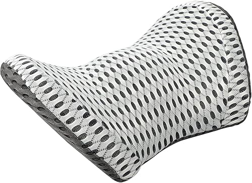 Miniatura 3 de GREUS Almohada de asiento de automóvil, almohada transpirable para el cuello, cojín lumbar para automóvil, silla de oficina