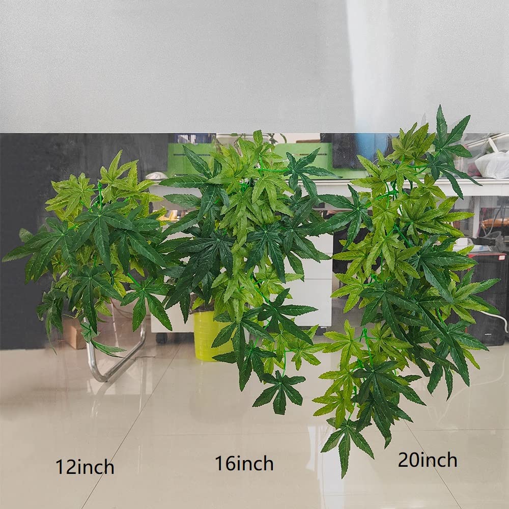 40cm/16in Plantes d'aquarium Végétaux Faux Plastique Artificiel Plantes d'herbe d'eau pour Fish Tank Aquarium Décor Plantes suspendues artificielles